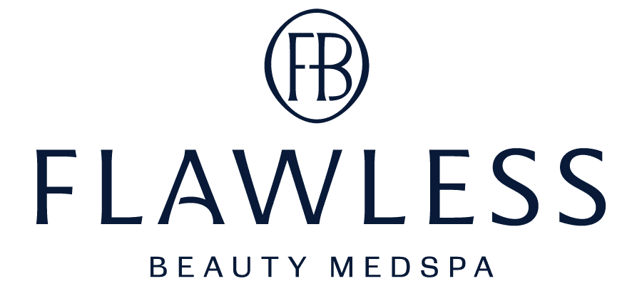flawless logo navy