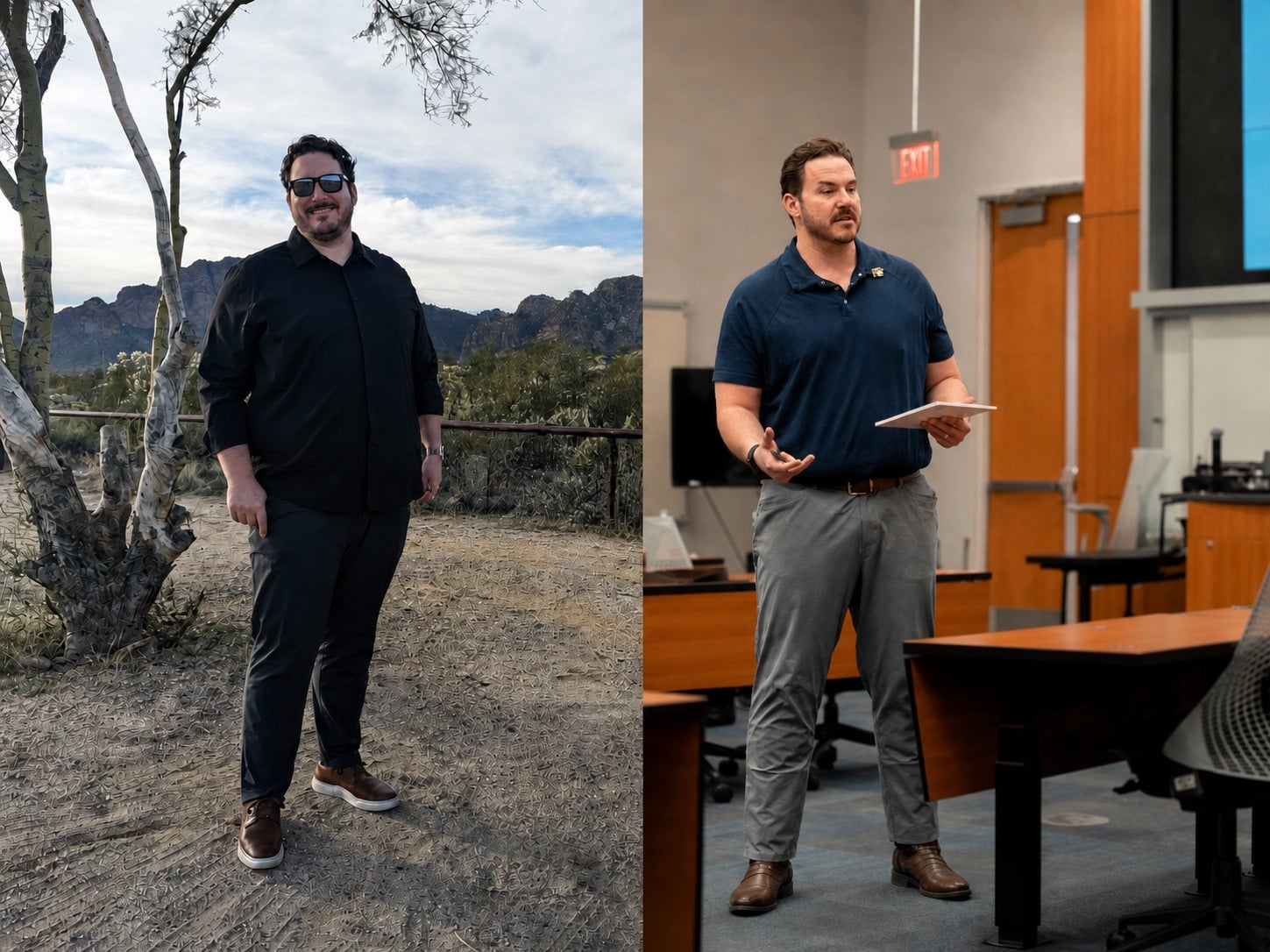 weight loss before and after